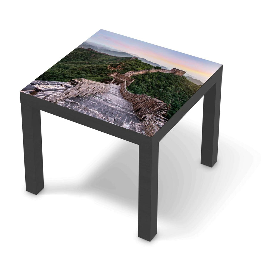 Möbelfolie The Great Wall - IKEA Lack Tisch 55x55 cm - schwarz