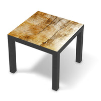 Möbelfolie Unterholz - IKEA Lack Tisch 55x55 cm - schwarz