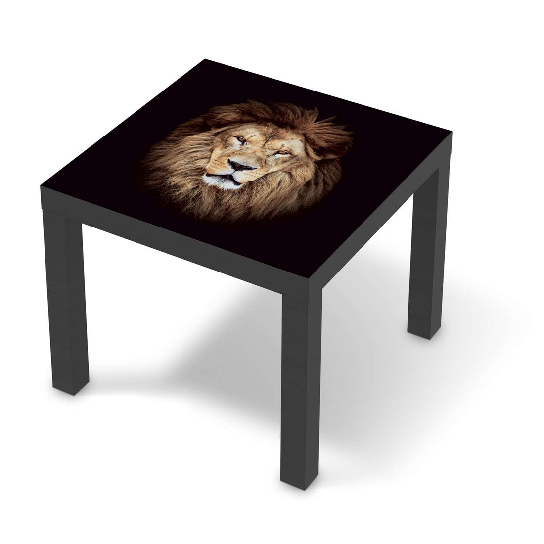 Möbelfolie Wild Eyes - IKEA Lack Tisch 55x55 cm - schwarz