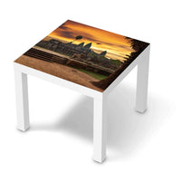 Möbelfolie Angkor Wat - IKEA Lack Tisch 55x55 cm - weiss