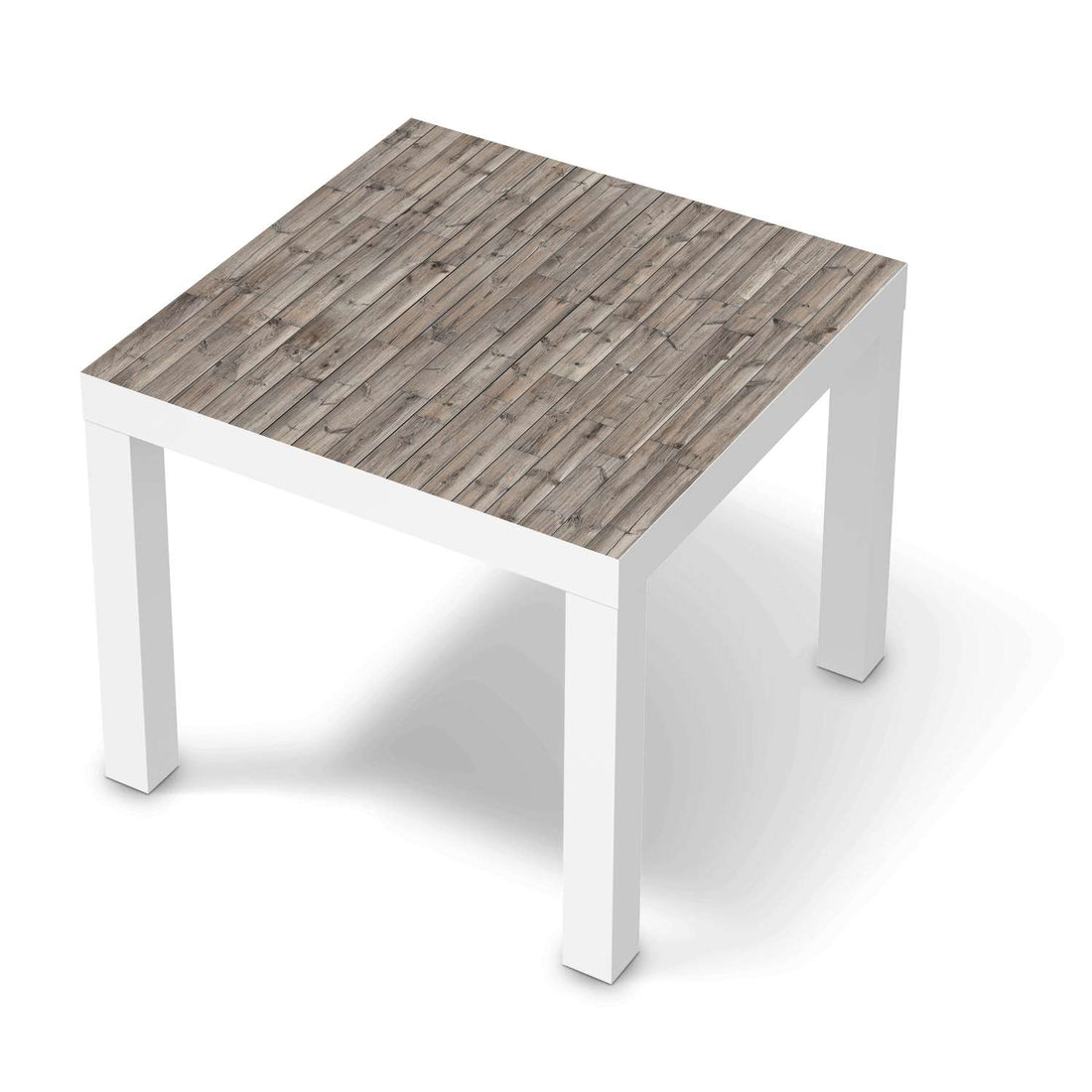 Möbelfolie Dark washed - IKEA Lack Tisch 55x55 cm - weiss