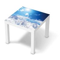 Möbelfolie Everest - IKEA Lack Tisch 55x55 cm - weiss