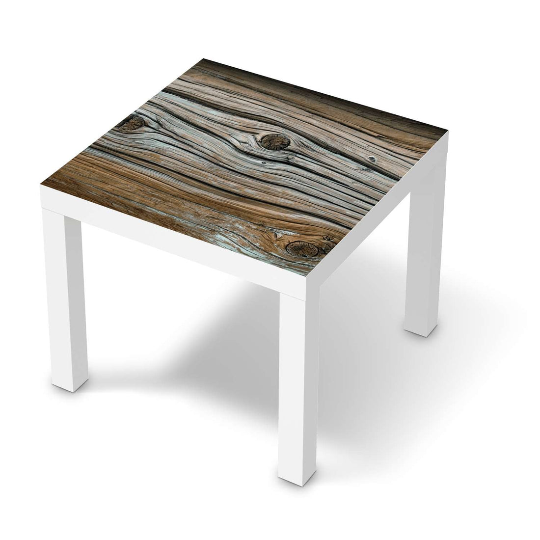 Möbelfolie Hochbejahrt - IKEA Lack Tisch 55x55 cm - weiss