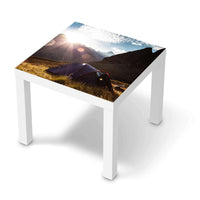 Möbelfolie Into the Wild - IKEA Lack Tisch 55x55 cm - weiss