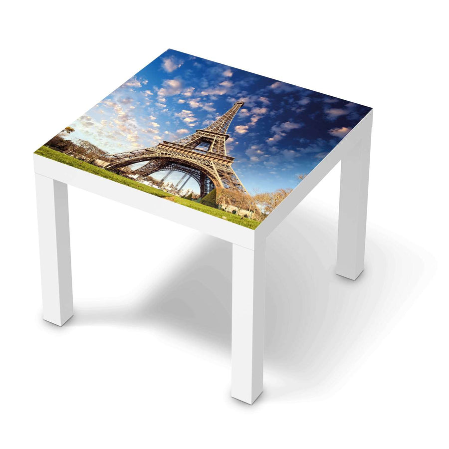 Möbelfolie La Tour Eiffel - IKEA Lack Tisch 55x55 cm - weiss
