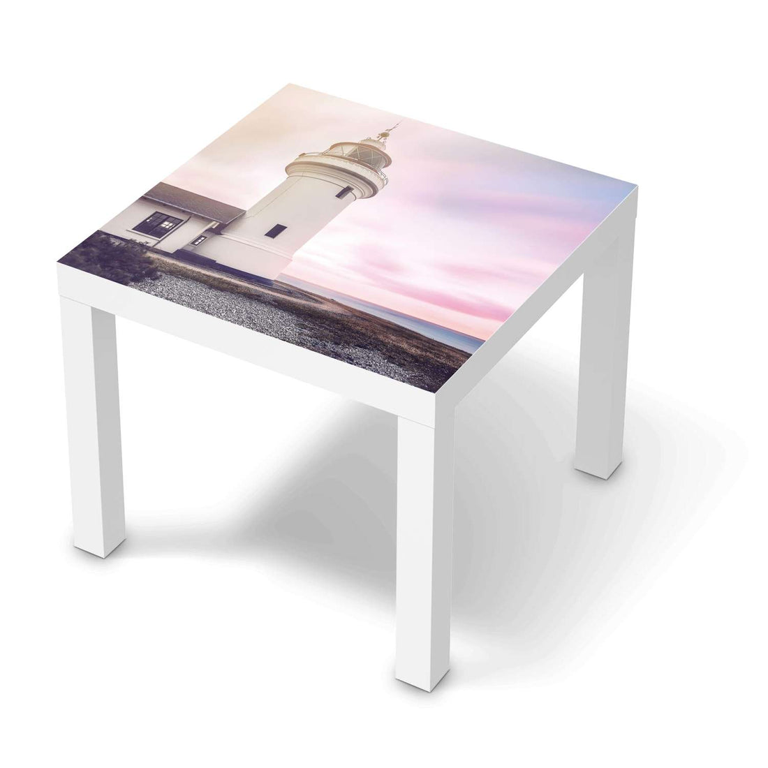Möbelfolie Lighthouse - IKEA Lack Tisch 55x55 cm - weiss