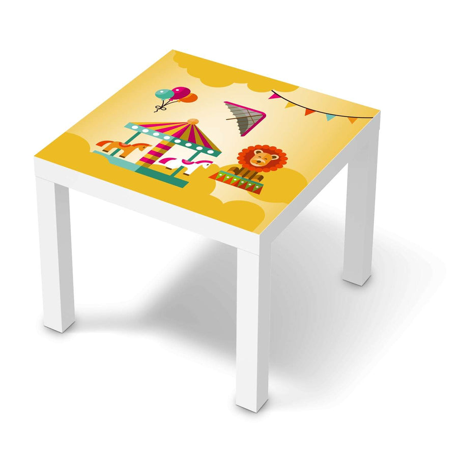 Möbelfolie Löwenstark - IKEA Lack Tisch 55x55 cm - weiss