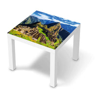 Möbelfolie Machu Picchu - IKEA Lack Tisch 55x55 cm - weiss