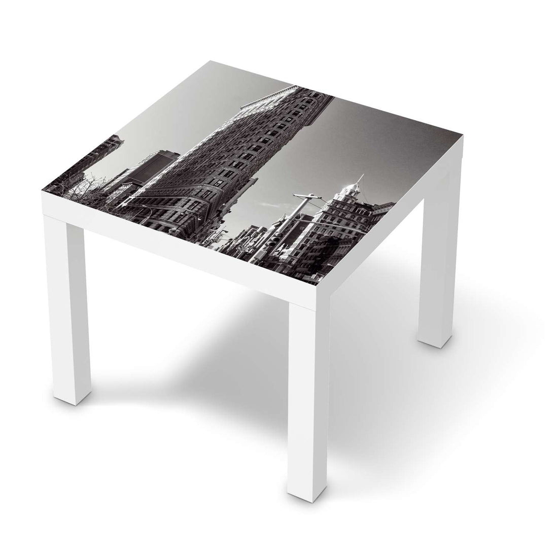 Möbelfolie Manhattan - IKEA Lack Tisch 55x55 cm - weiss