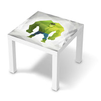 Möbelfolie Mr. Green - IKEA Lack Tisch 55x55 cm - weiss