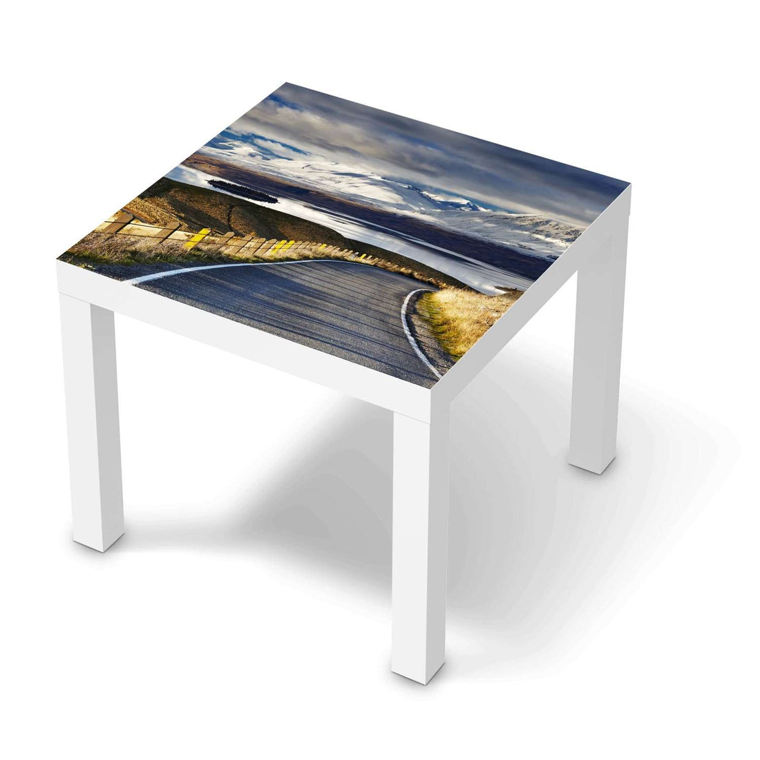 Möbelfolie New Zealand - IKEA Lack Tisch 55x55 cm - weiss