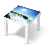Möbelfolie Niagara Falls - IKEA Lack Tisch 55x55 cm - weiss