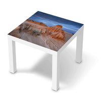 Möbelfolie Outback Australia - IKEA Lack Tisch 55x55 cm - weiss