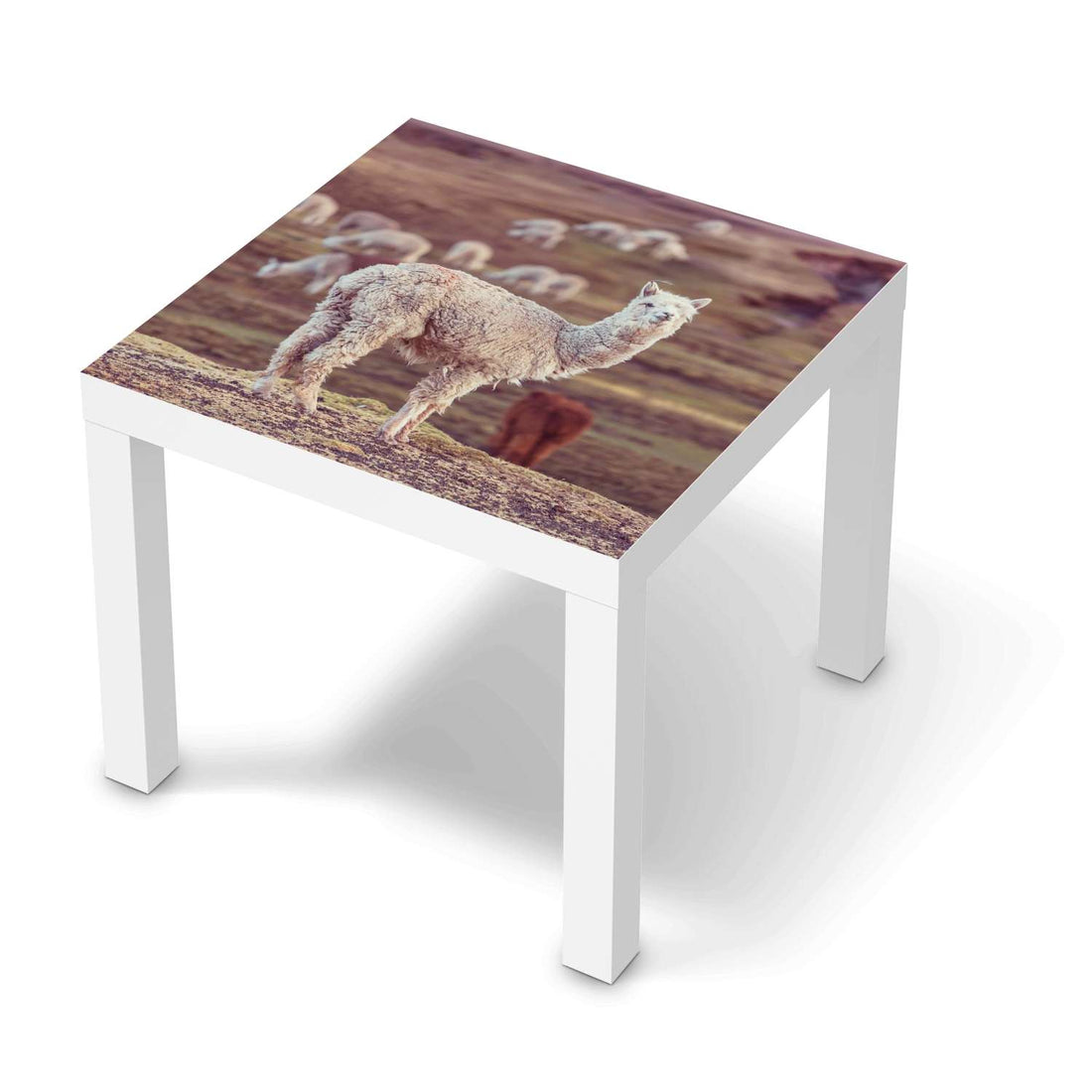 Möbelfolie Pako - IKEA Lack Tisch 55x55 cm - weiss