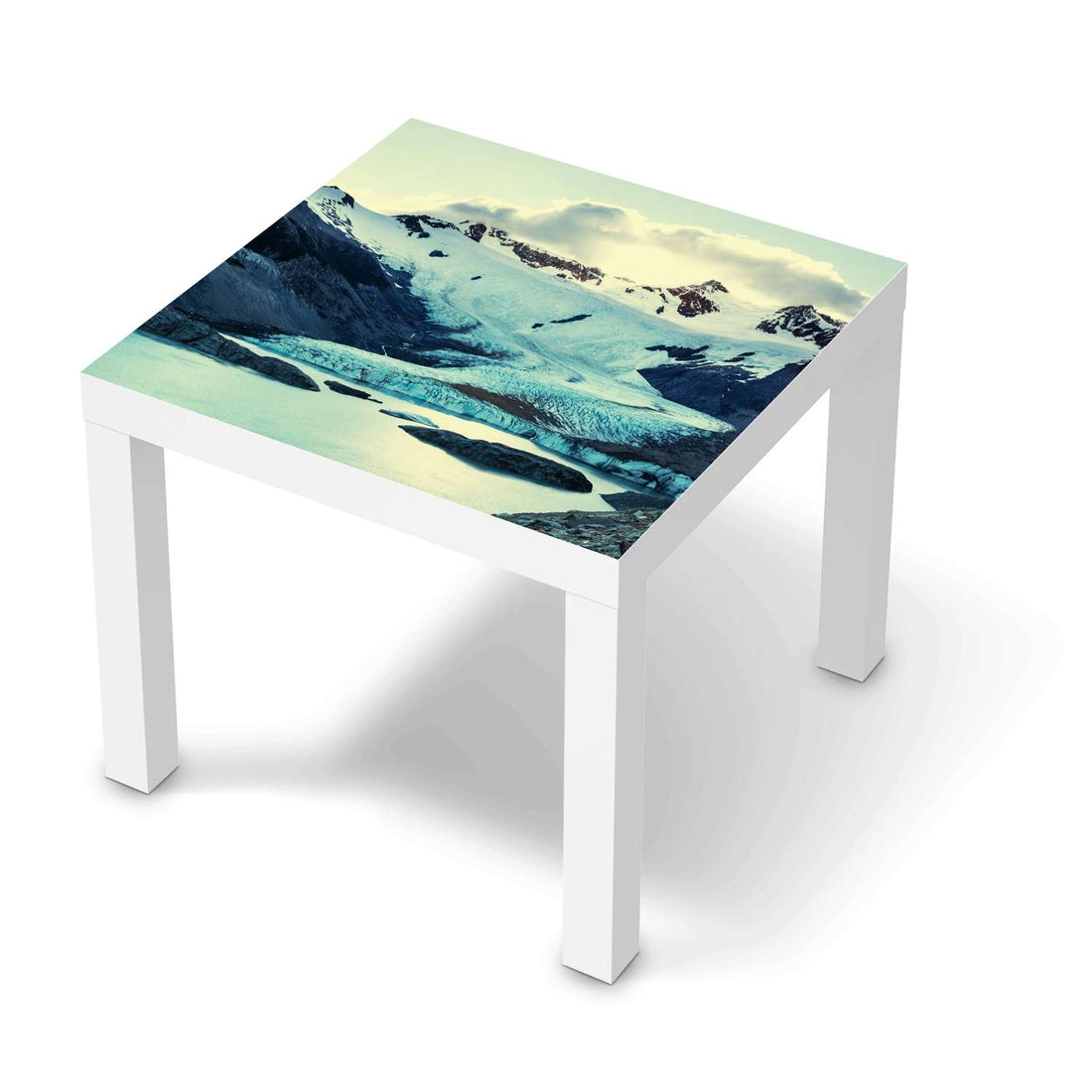 Möbelfolie Patagonia - IKEA Lack Tisch 55x55 cm - weiss