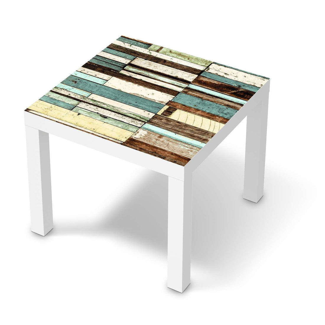 Möbelfolie Schiffsbruch - IKEA Lack Tisch 55x55 cm - weiss