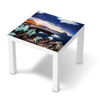 Möbelfolie Seaside - IKEA Lack Tisch 55x55 cm - weiss