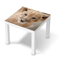 Möbelfolie Simba - IKEA Lack Tisch 55x55 cm - weiss