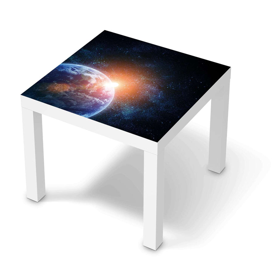 Möbelfolie Sunrise - IKEA Lack Tisch 55x55 cm - weiss