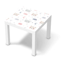 Möbelfolie Sweet Dreams - IKEA Lack Tisch 55x55 cm - weiss