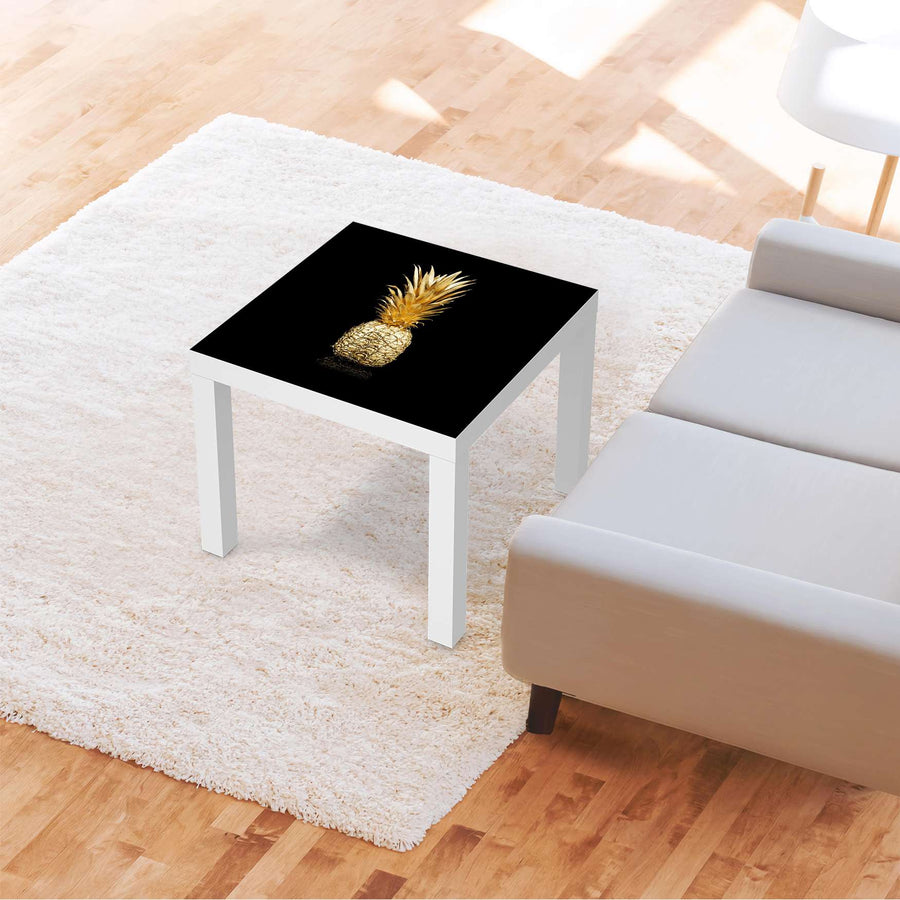 Möbelfolie Goldenes Früchtchen - IKEA Lack Tisch 55x55 cm - Wohnzimmer