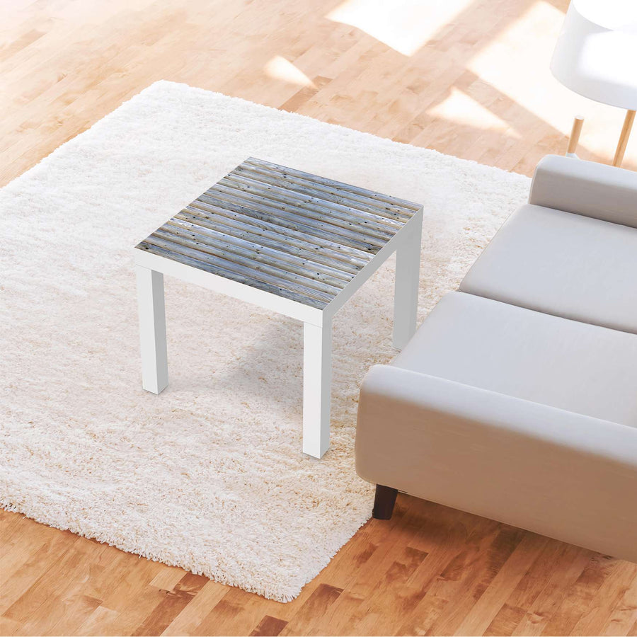 Möbelfolie Greyhound - IKEA Lack Tisch 55x55 cm - Wohnzimmer