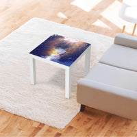Möbelfolie Lichtflut - IKEA Lack Tisch 55x55 cm - Wohnzimmer