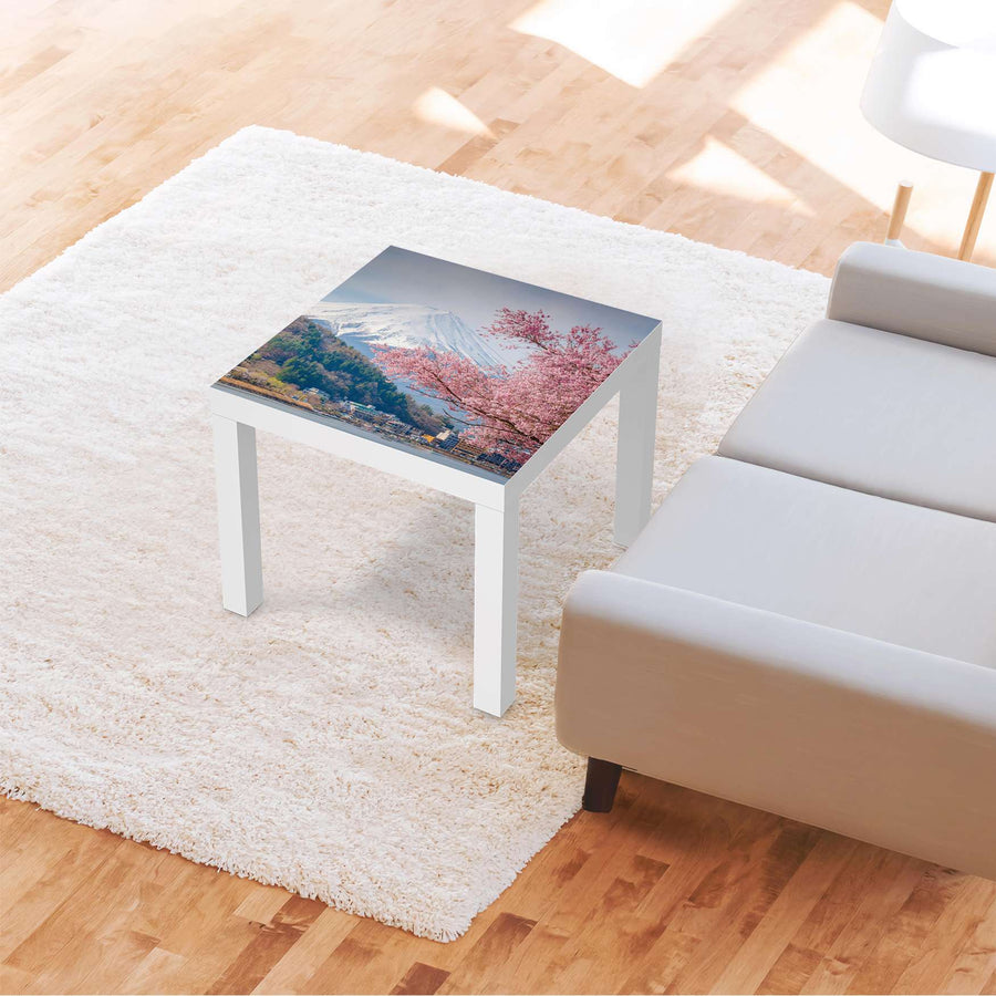 Möbelfolie Mount Fuji - IKEA Lack Tisch 55x55 cm - Wohnzimmer