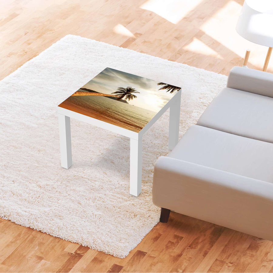 Möbelfolie Paradise - IKEA Lack Tisch 55x55 cm - Wohnzimmer