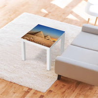 Möbelfolie Pyramids - IKEA Lack Tisch 55x55 cm - Wohnzimmer