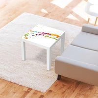 Möbelfolie Splash 2 - IKEA Lack Tisch 55x55 cm - Wohnzimmer