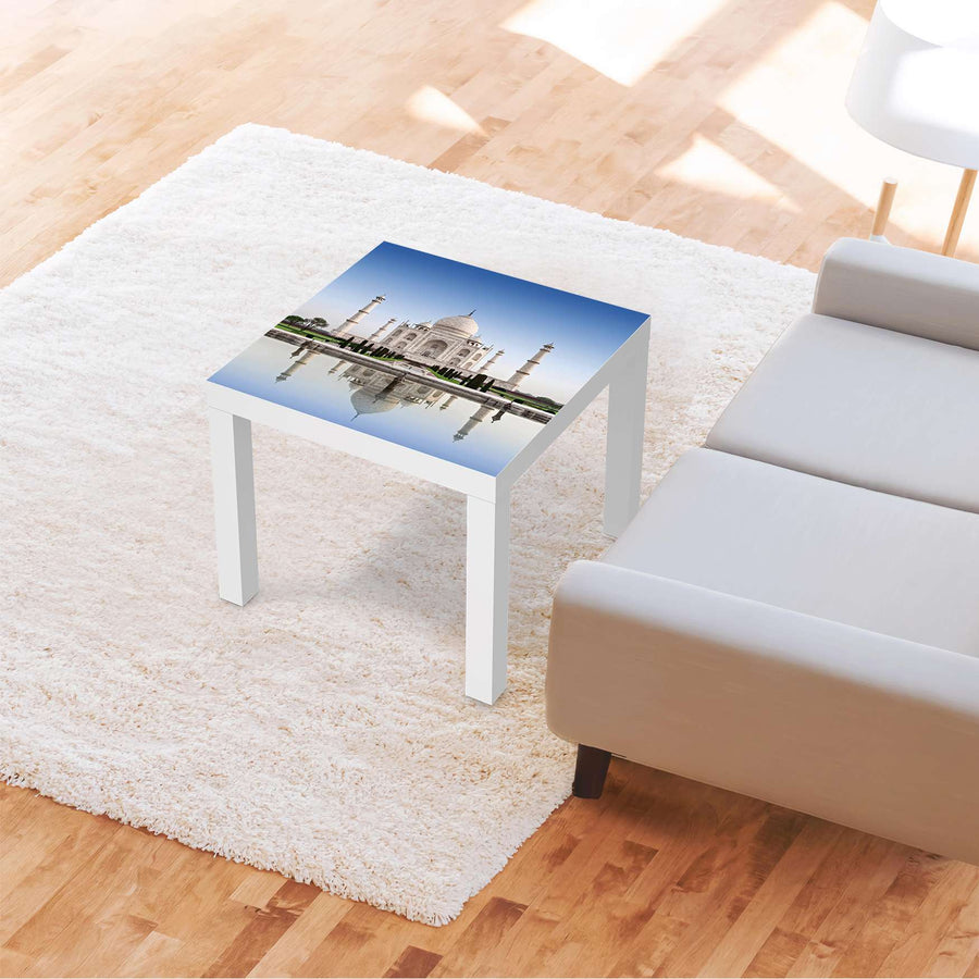 Möbelfolie Taj Mahal - IKEA Lack Tisch 55x55 cm - Wohnzimmer