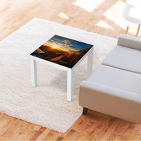 Möbelfolie Tibet - IKEA Lack Tisch 55x55 cm - Wohnzimmer