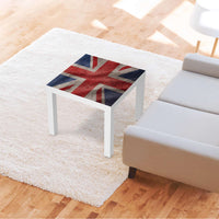 Möbelfolie Union Jack - IKEA Lack Tisch 55x55 cm - Wohnzimmer