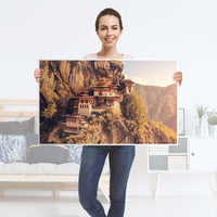Möbelfolie Bhutans Paradise - IKEA Lack Tisch 90x55 cm - Folie