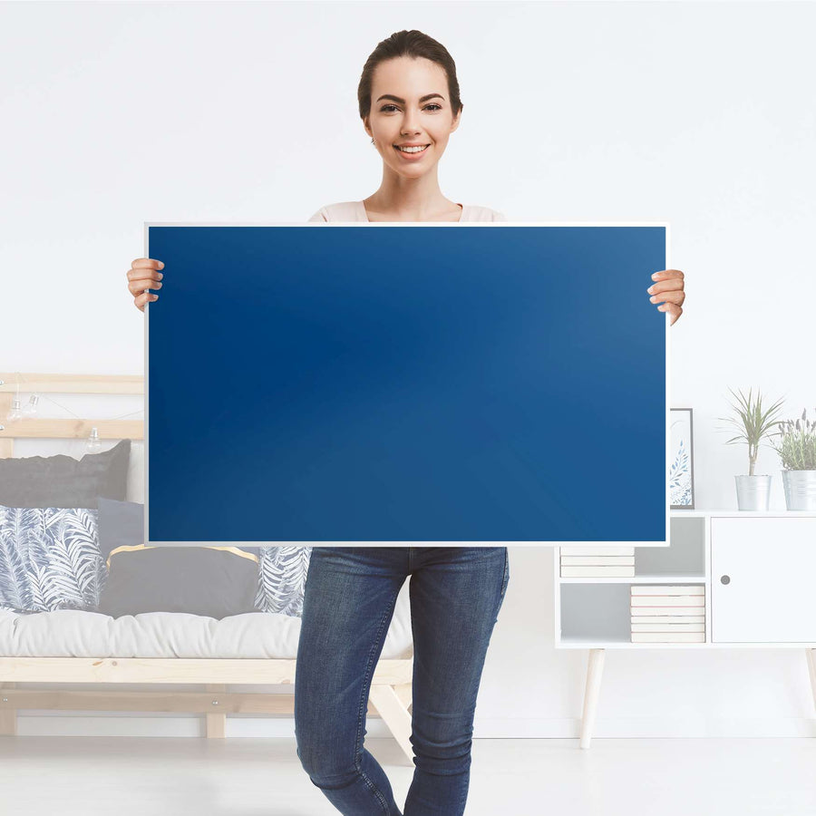 Möbelfolie Blau Dark - IKEA Lack Tisch 90x55 cm - Folie