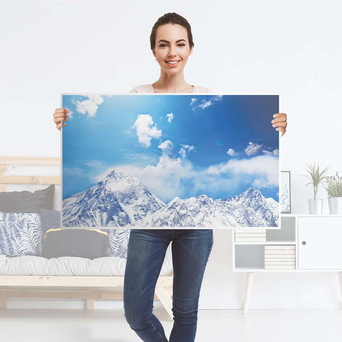 Möbelfolie Everest - IKEA Lack Tisch 90x55 cm - Folie