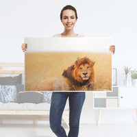 Möbelfolie Lion King - IKEA Lack Tisch 90x55 cm - Folie