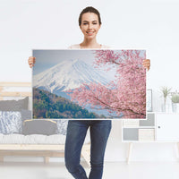 Möbelfolie Mount Fuji - IKEA Lack Tisch 90x55 cm - Folie