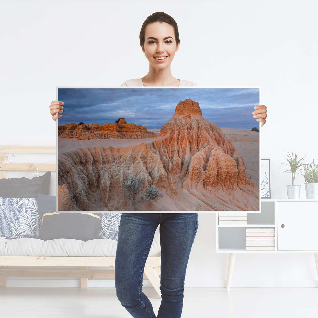 Möbelfolie Outback Australia - IKEA Lack Tisch 90x55 cm - Folie