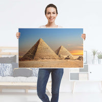Möbelfolie Pyramids - IKEA Lack Tisch 90x55 cm - Folie
