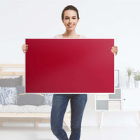 Möbelfolie Rot Dark - IKEA Lack Tisch 90x55 cm - Folie