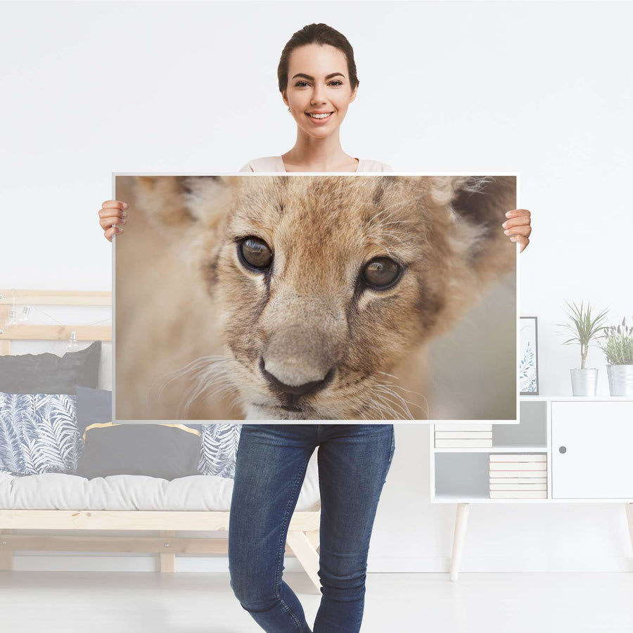 Möbelfolie Simba - IKEA Lack Tisch 90x55 cm - Folie