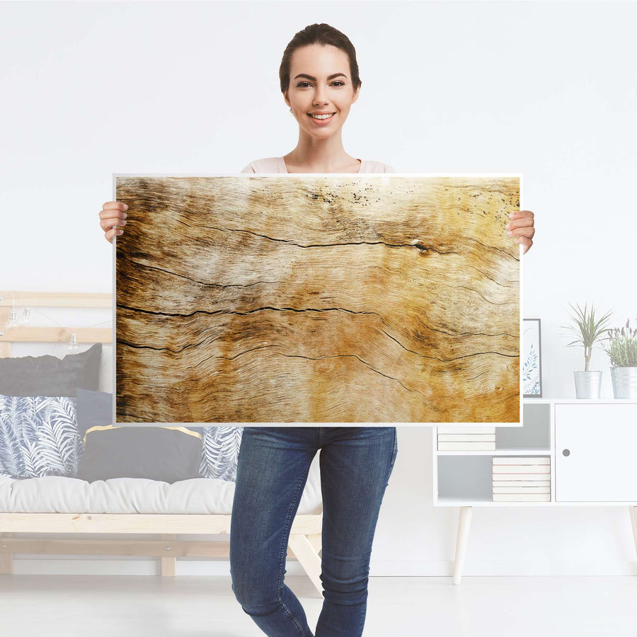 Möbelfolie Unterholz - IKEA Lack Tisch 90x55 cm - Folie