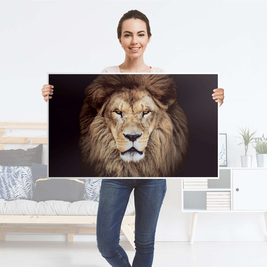 Möbelfolie Wild Eyes - IKEA Lack Tisch 90x55 cm - Folie