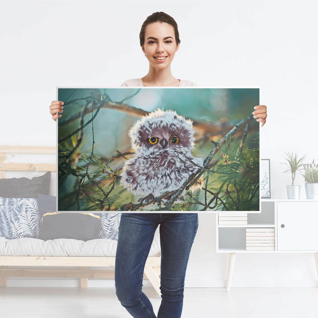 Möbelfolie Wuschel - IKEA Lack Tisch 90x55 cm - Folie