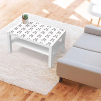 Möbelfolie Hoppel - IKEA Lack Tisch 90x55 cm - Kinderzimmer