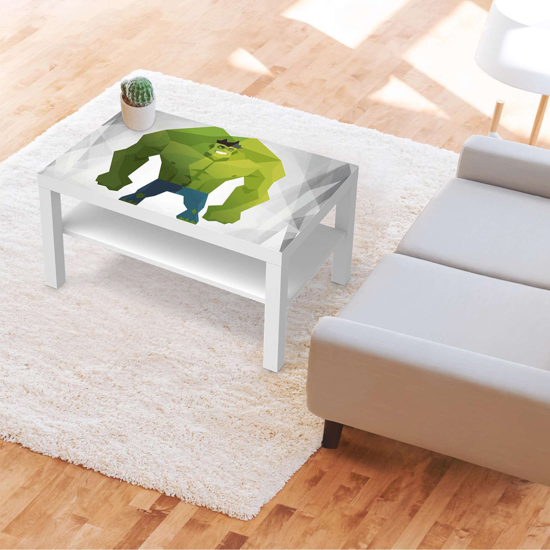 Möbelfolie Mr. Green - IKEA Lack Tisch 90x55 cm - Kinderzimmer