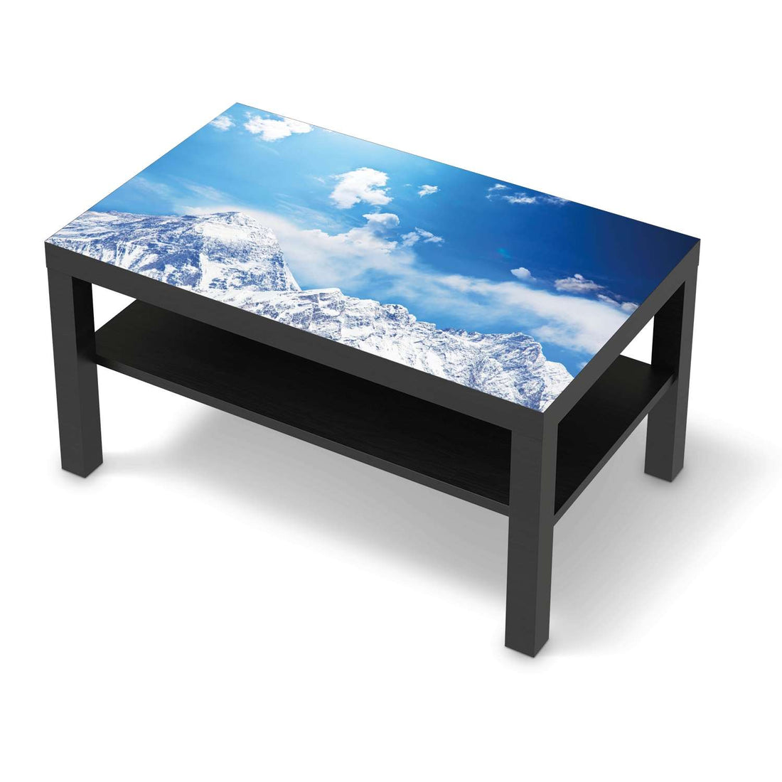 Möbelfolie Everest - IKEA Lack Tisch 90x55 cm - schwarz