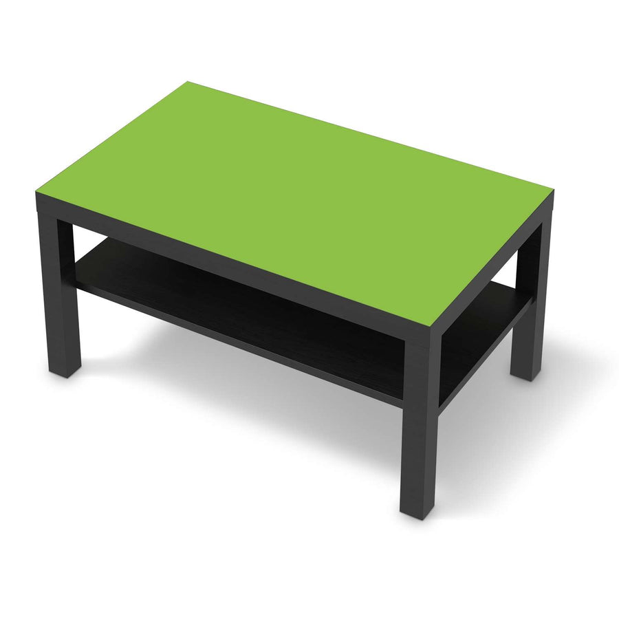 Möbelfolie Hellgrün Dark - IKEA Lack Tisch 90x55 cm - schwarz